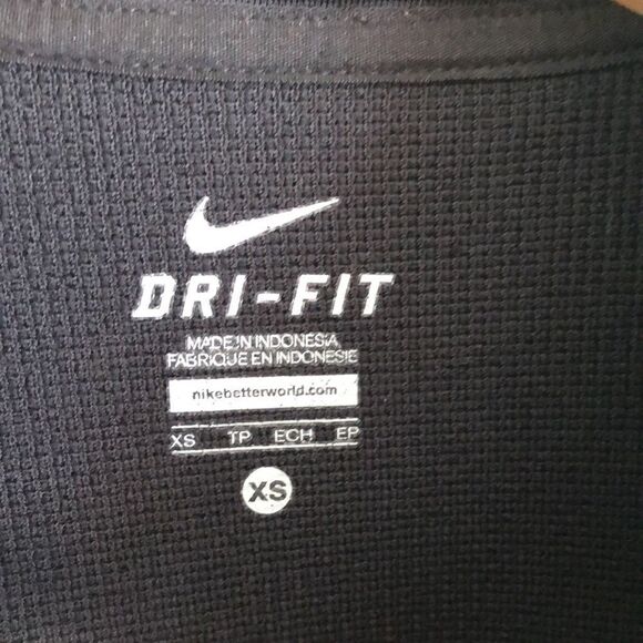 Nike Black Zip Up Training Sweatshirt Jacket XS - Picture 6 of 6